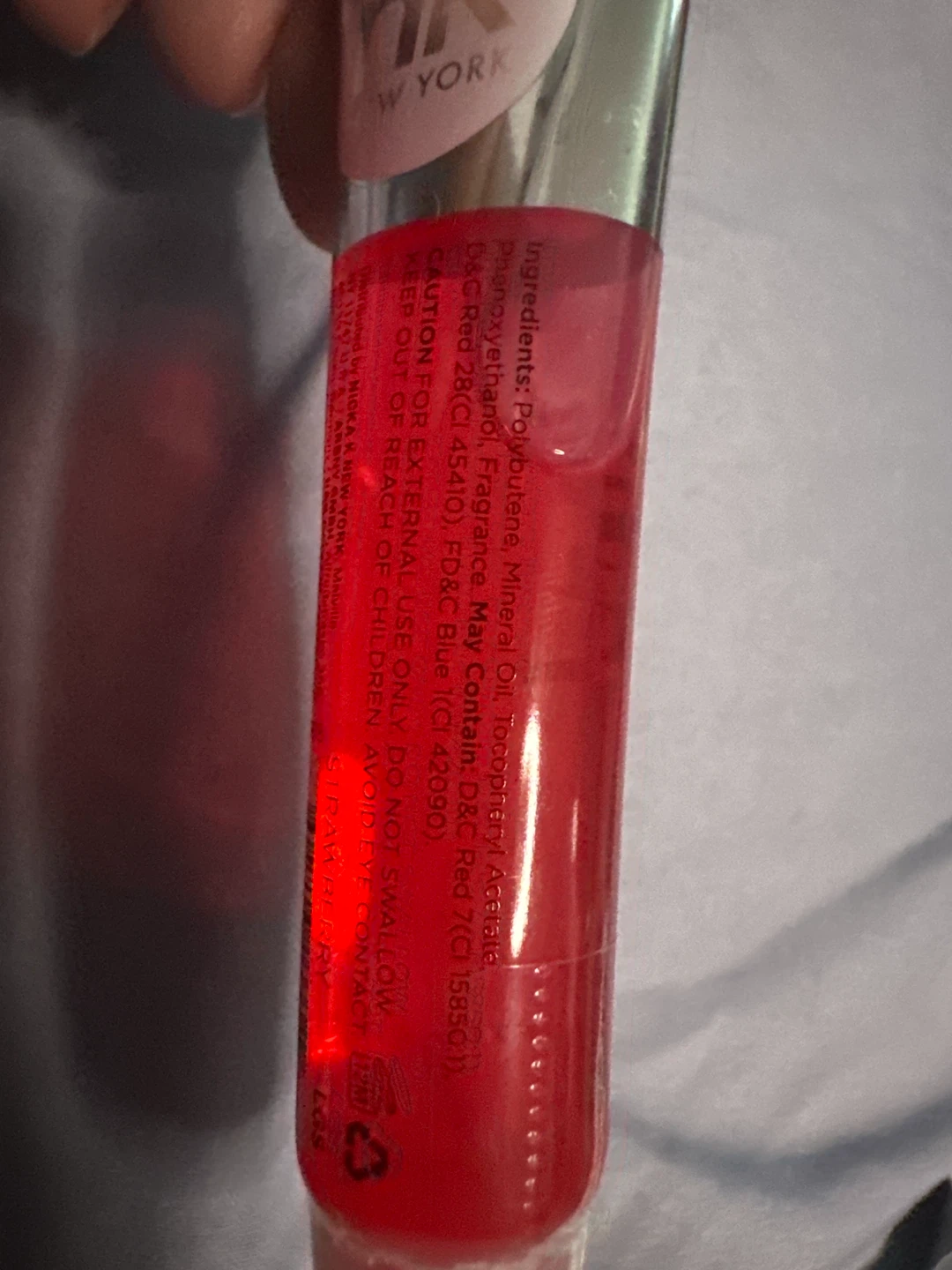 nk NEW YORK Lip Gel Strawberry Flavor - photo 2