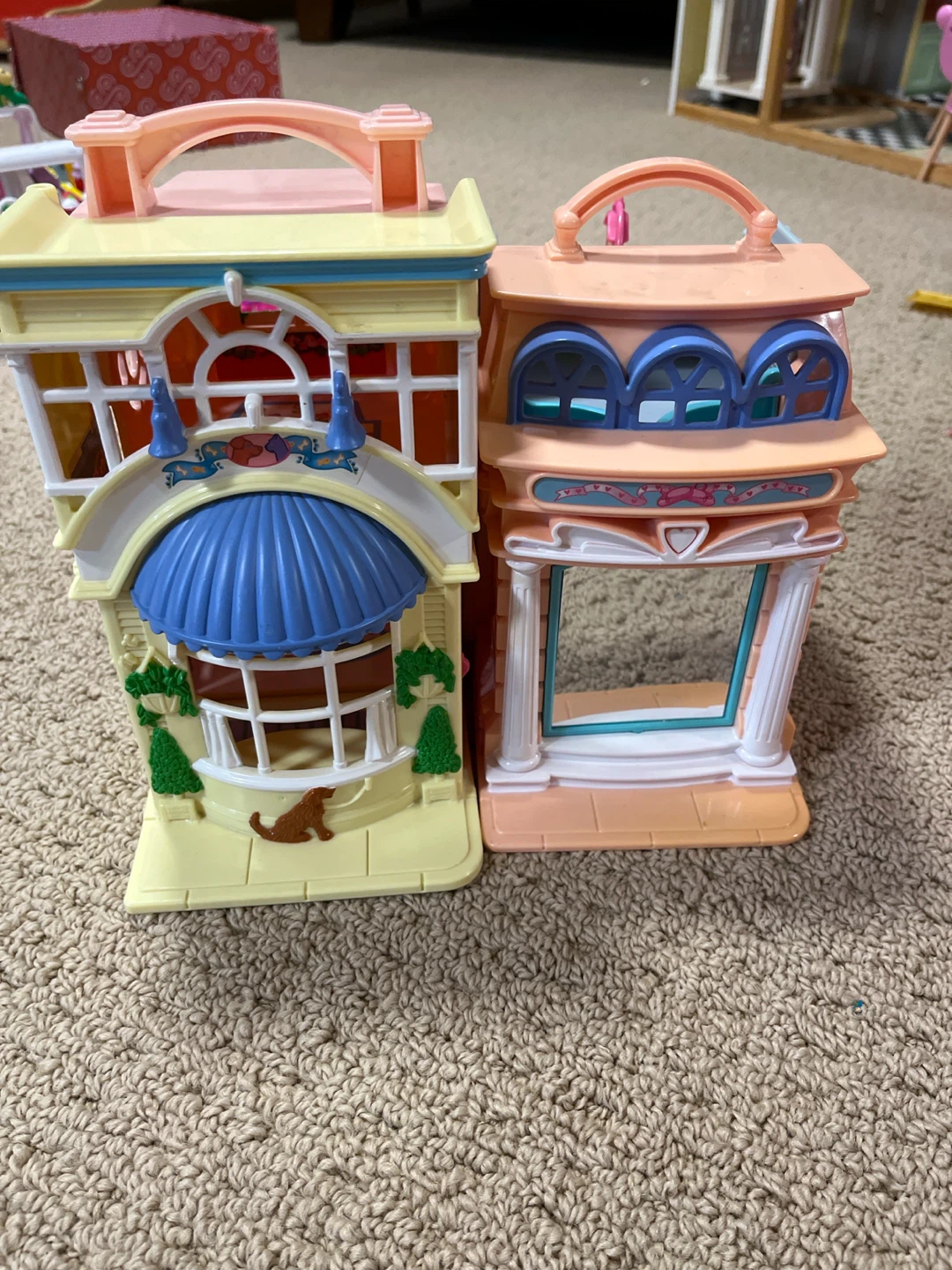 2 Vintage 2001 sweet streets dollhouses (Mattel/fisher price) - photo 2