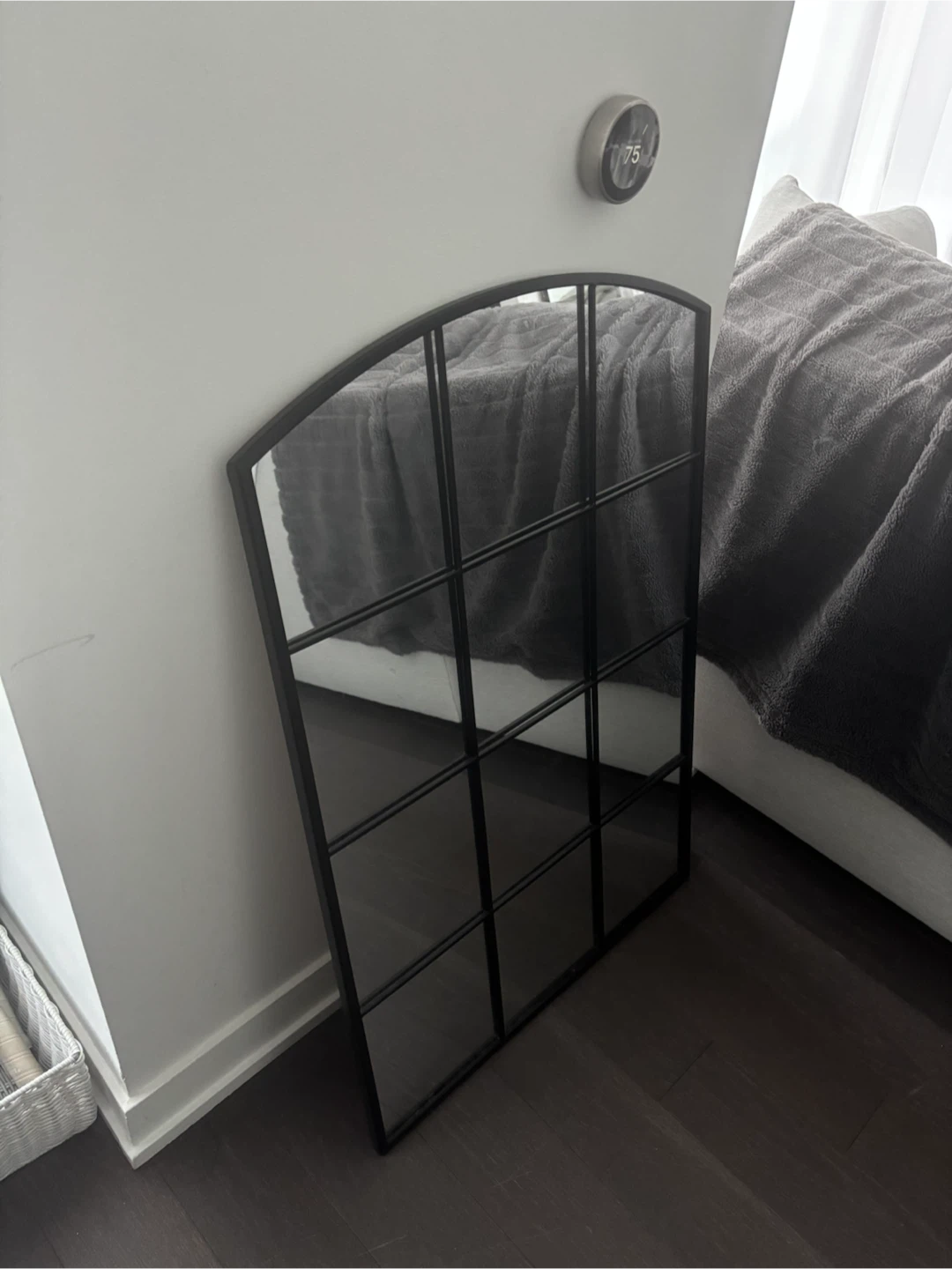 Window Pane Wall Mirror