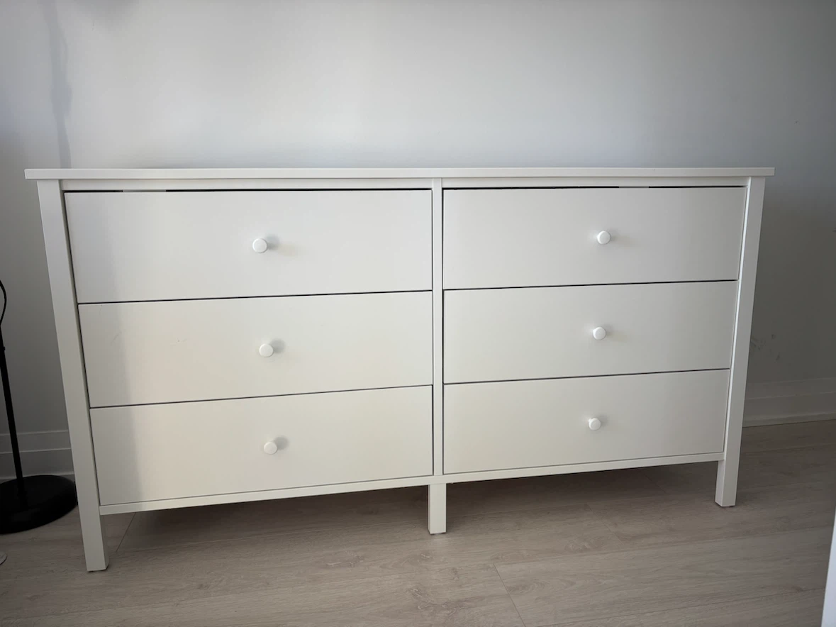 IKEA Kilberget white dresser