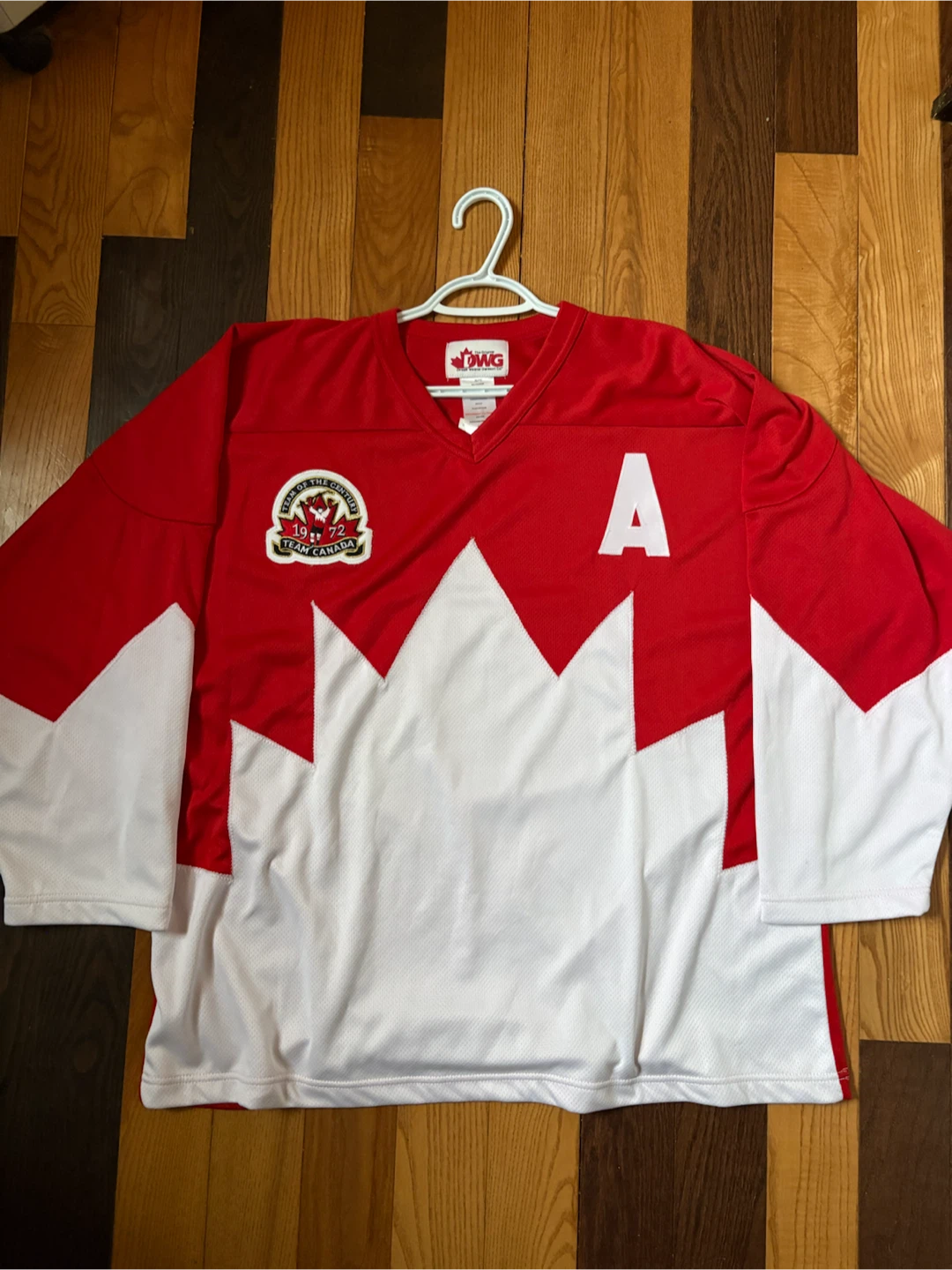 Vintage Team Canada hockey jersey XL Phil Esposito