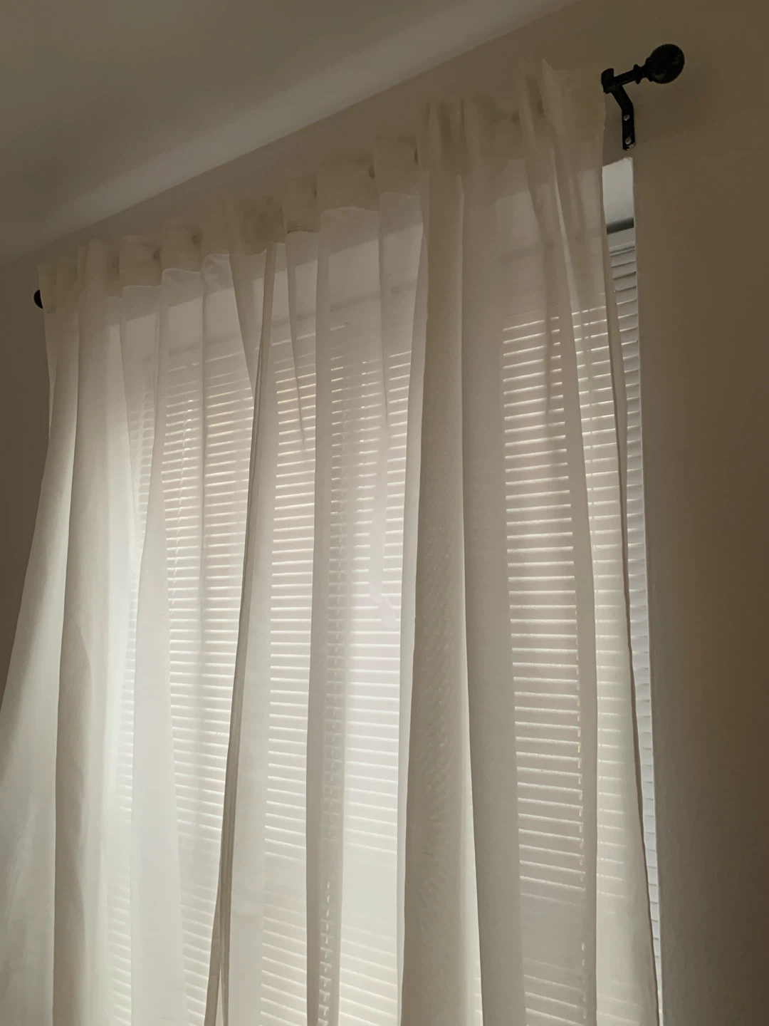 sheer curtains