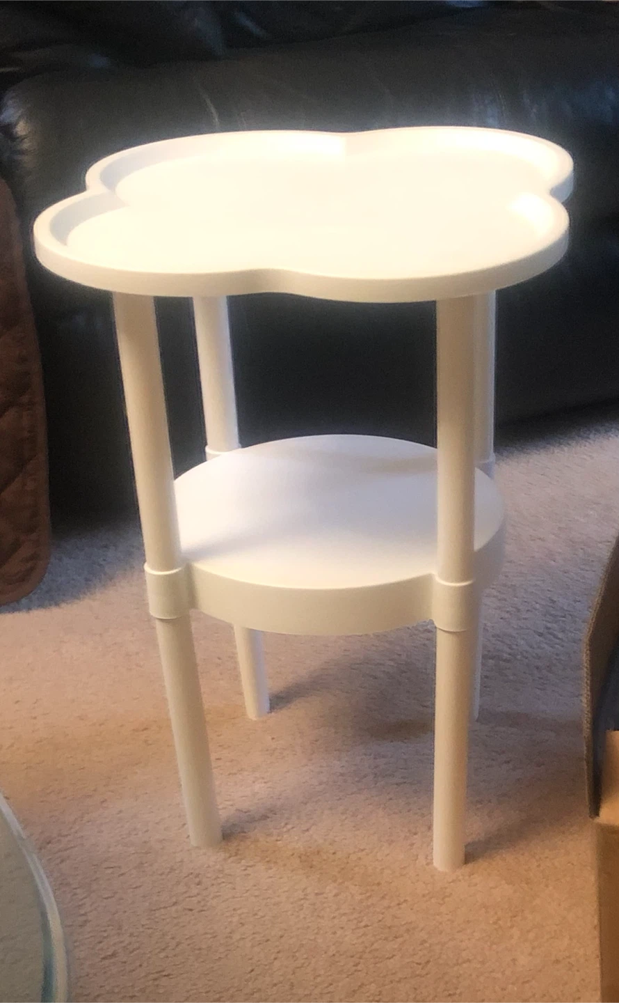 White Cloud Side Table