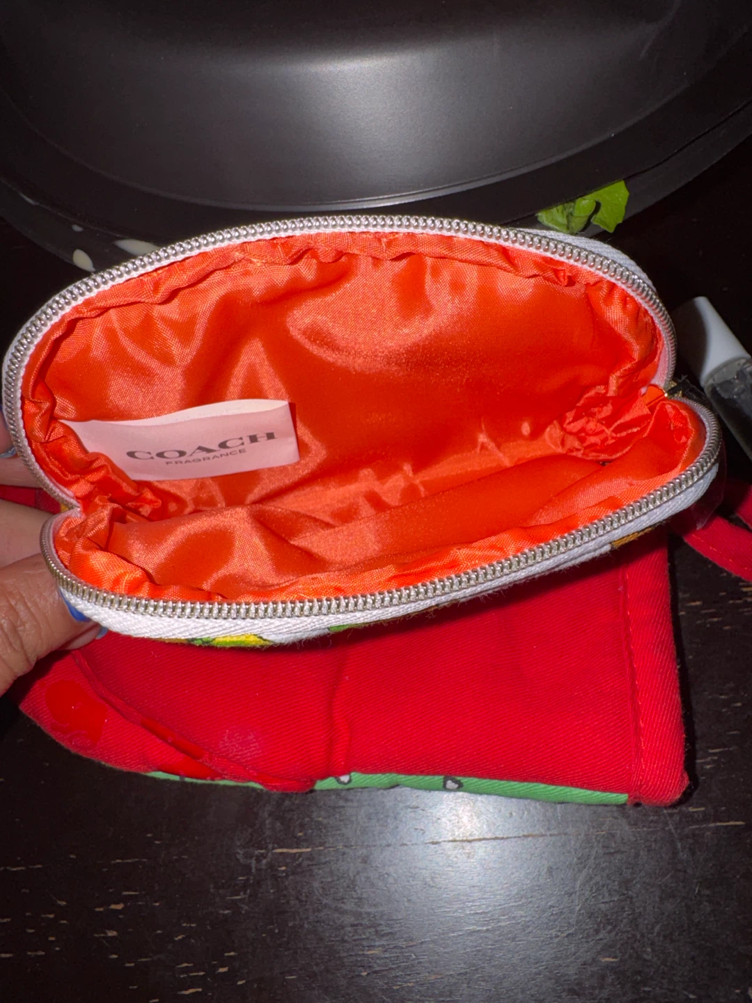 Coach Floral Cosmetic Pouch - photo 3