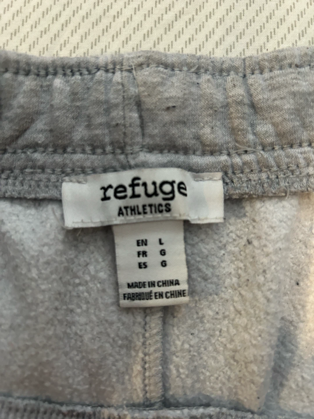 Refuge Athletics Grey Sweatpants Size L - photo 2