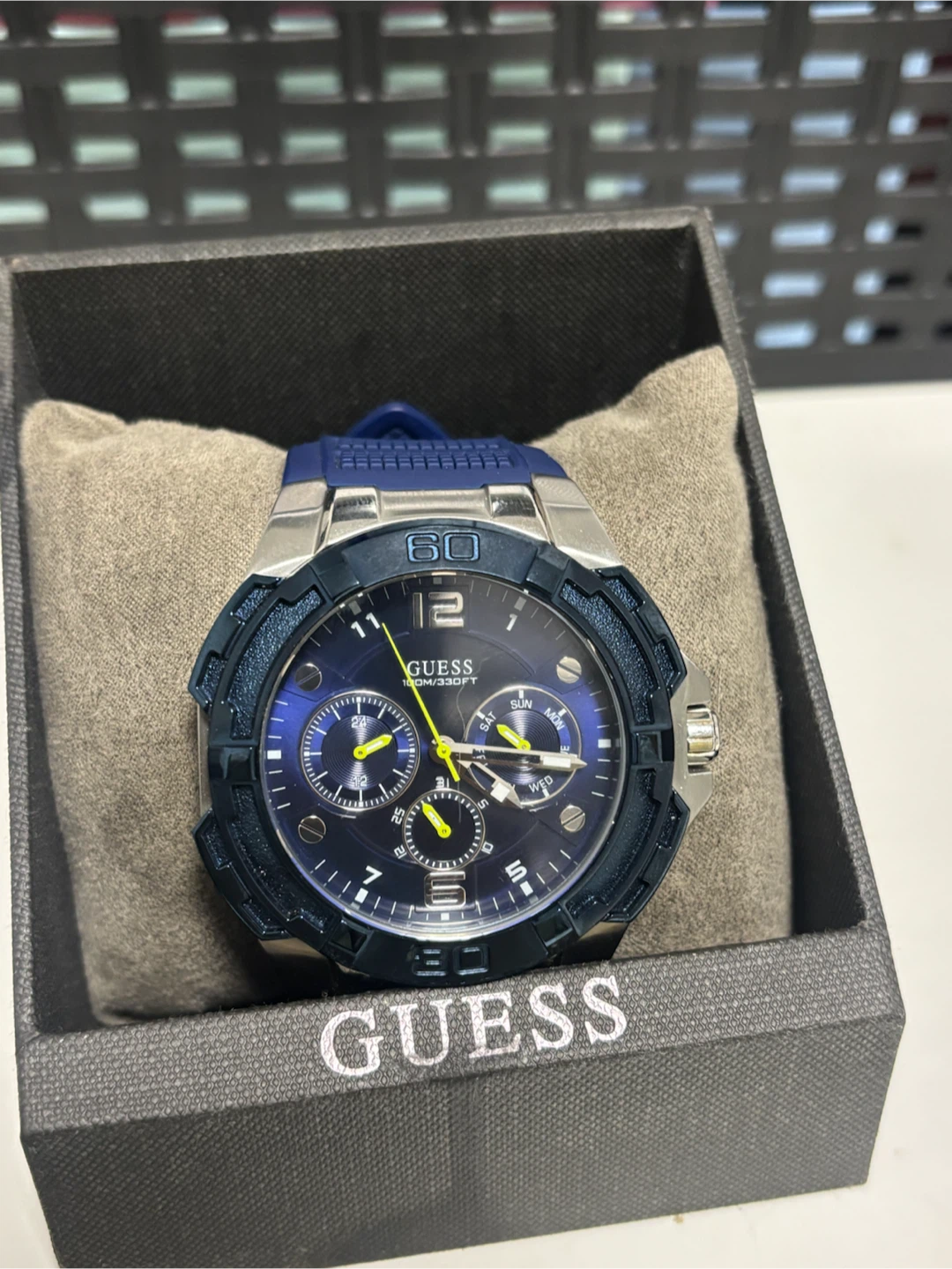 GUESS Men's Blue Chronograph Watch - photo 2