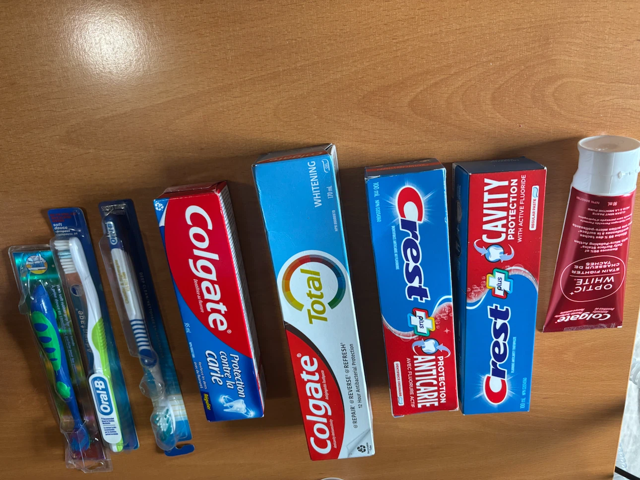 Colgate and Crest