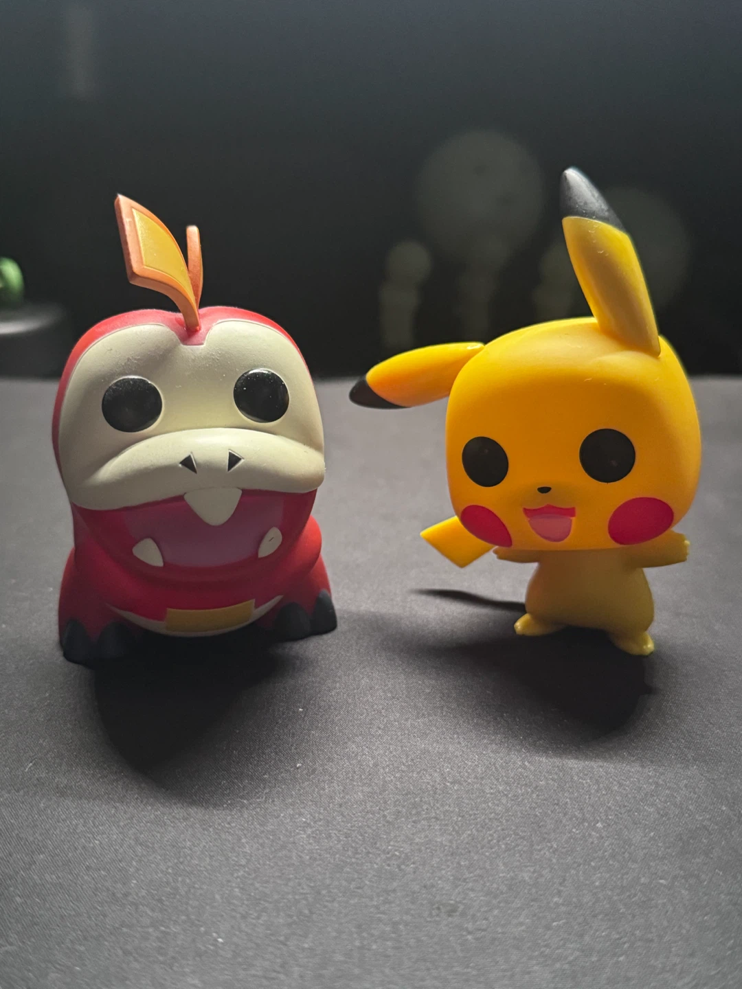 Pikachu and Fuecoco Funko