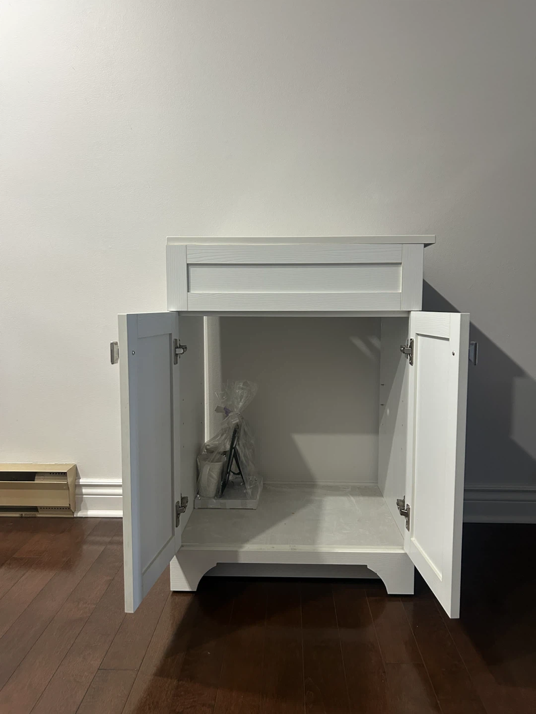 White Bathroom Vanity Sink - photo 3