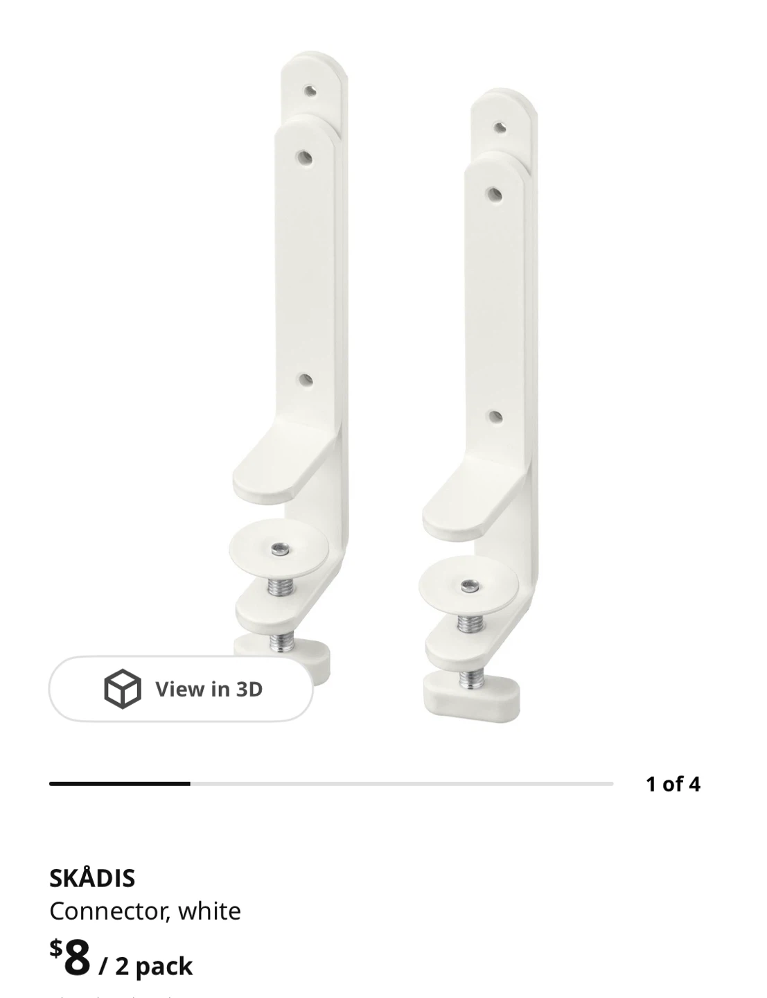 IKEA SKÅDIS Accessories set - photo 3