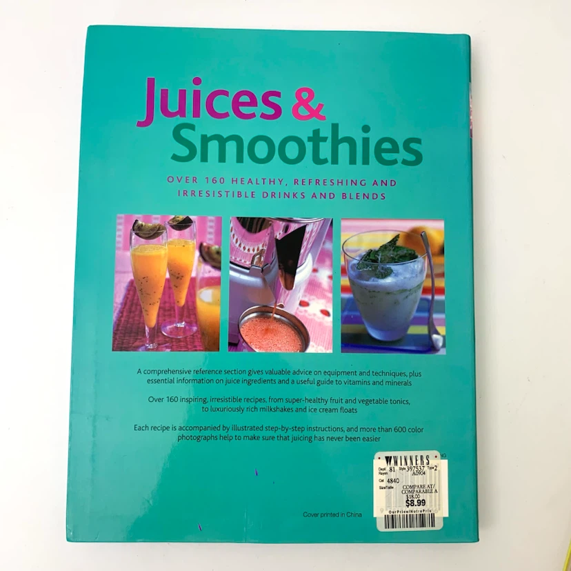 Juicing Books Juice Smoothie Recipes Healthy Drinks Cookbooks - photo 5