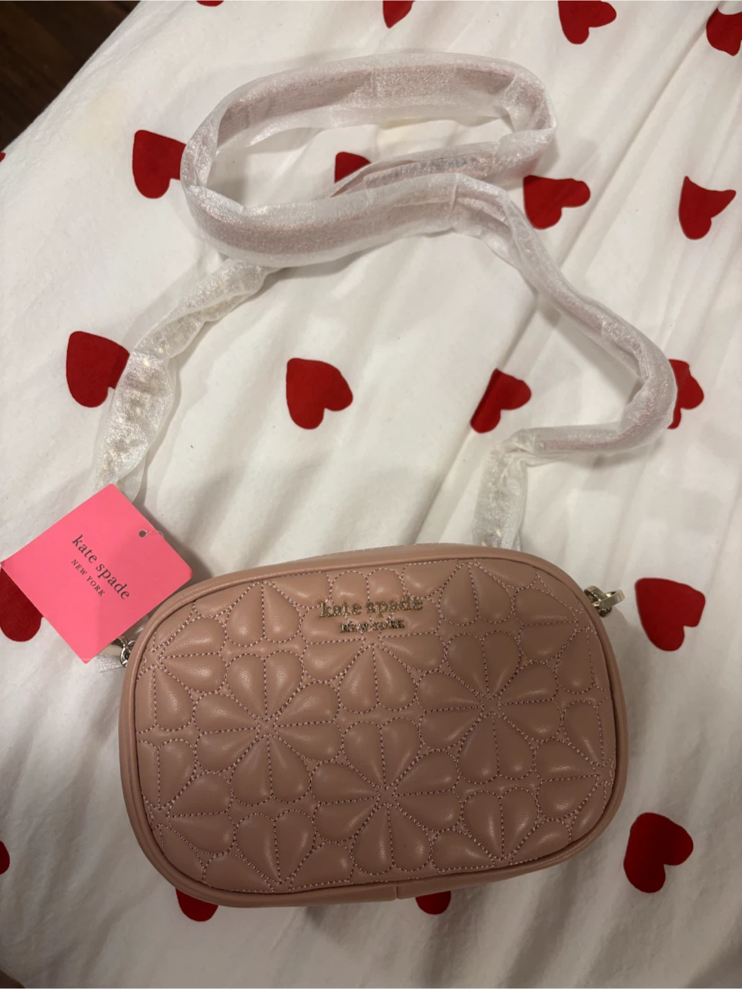 Kate Spade Quilted Leather Bag - Pale Pink - photo 2