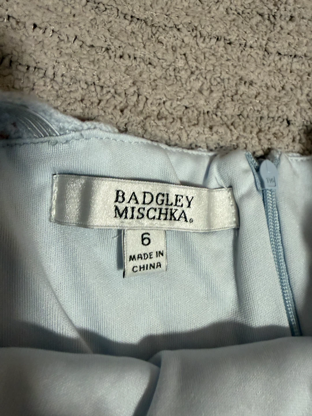 Badgley Mischka Girls Dress Size 6 Blue - photo 3