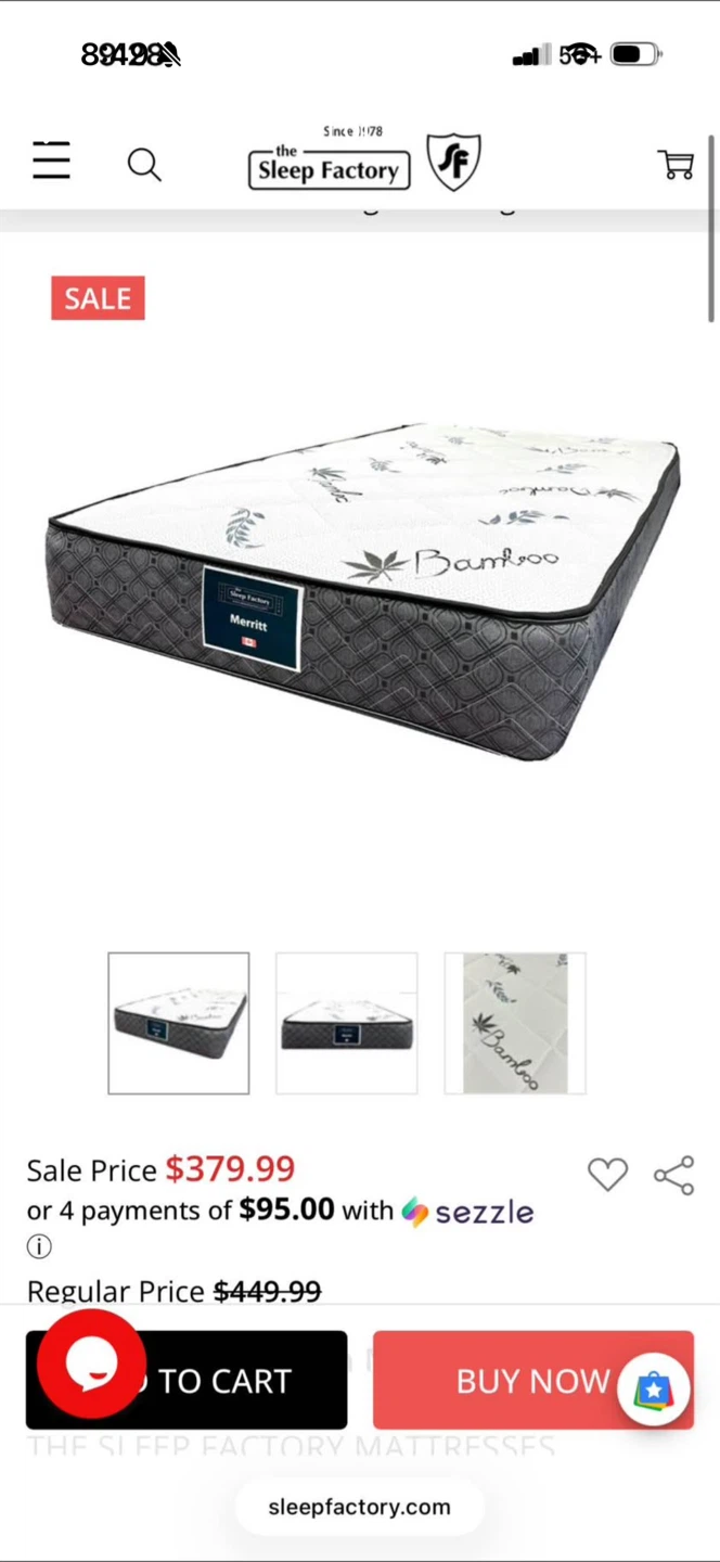 Queen mattress - The Sleep Factory - photo 4