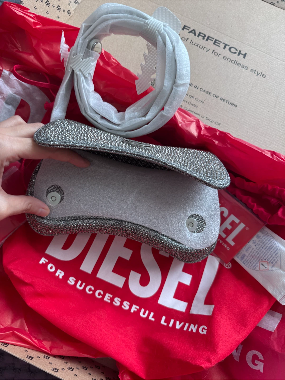 Diesel Embellished Clutch Bag - photo 3