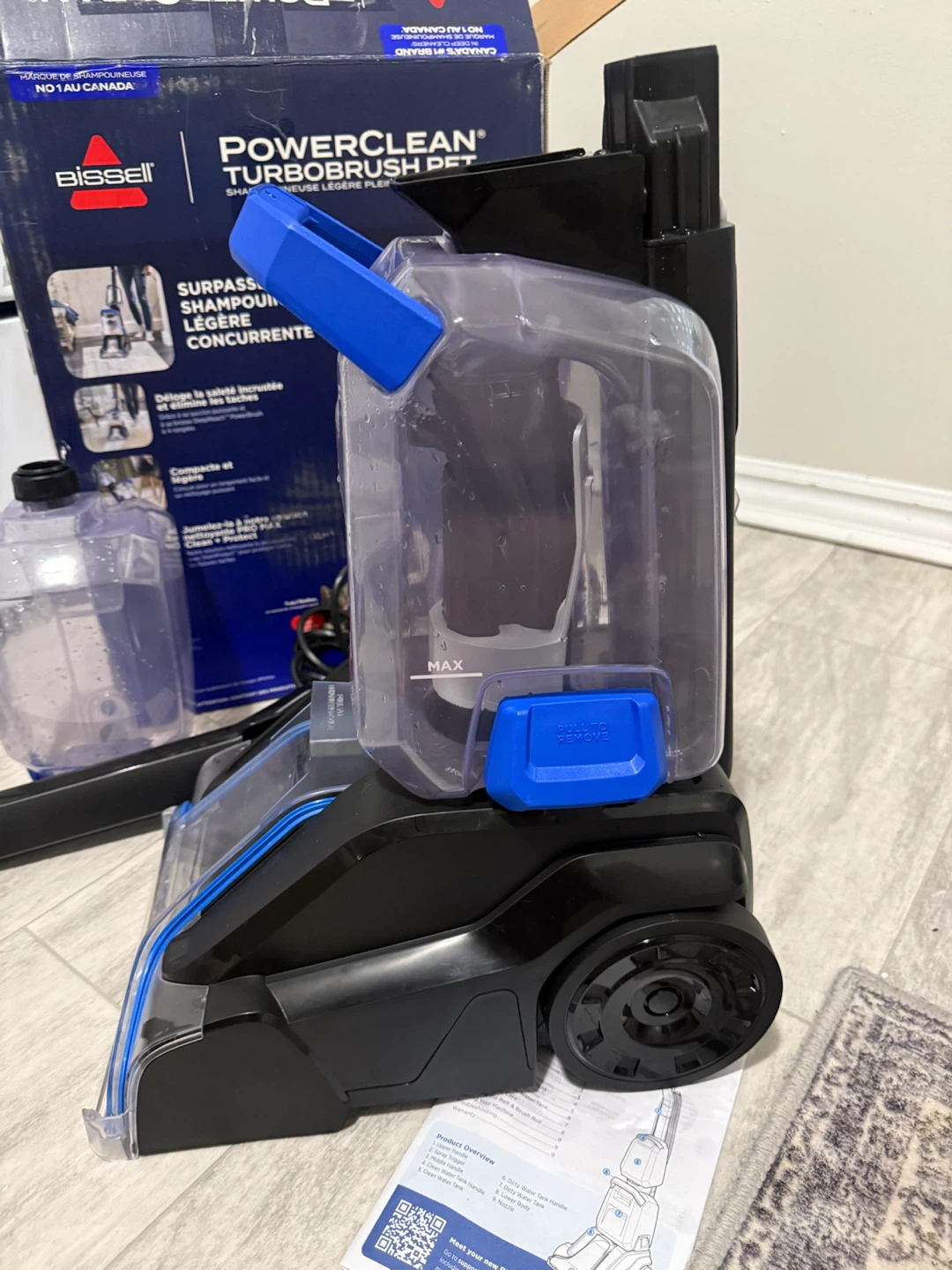 LIKE NEW Bissell PowerClean Turbo Carpet Cleaner - photo 3