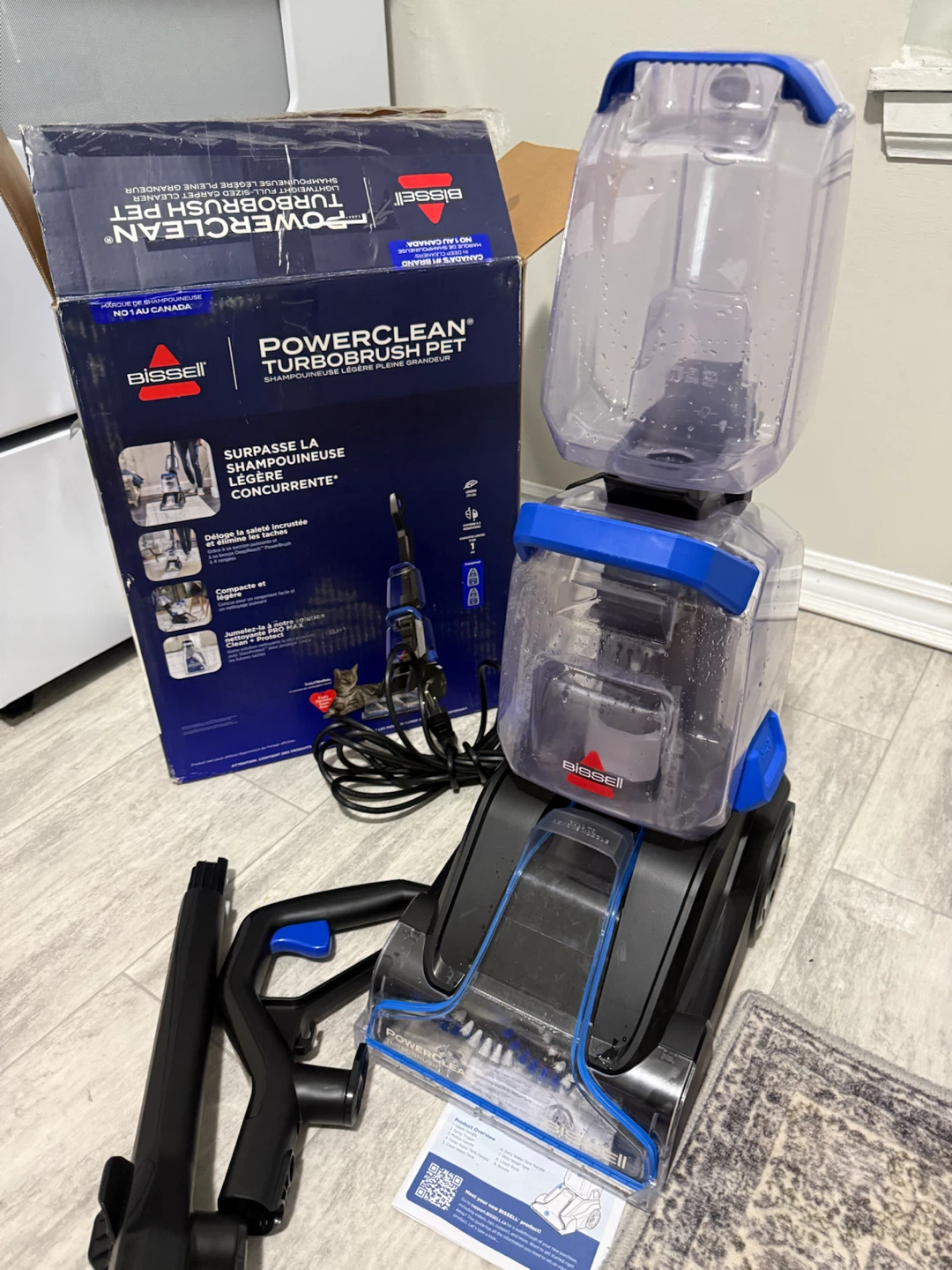 LIKE NEW Bissell PowerClean Turbo Carpet Cleaner - photo 5