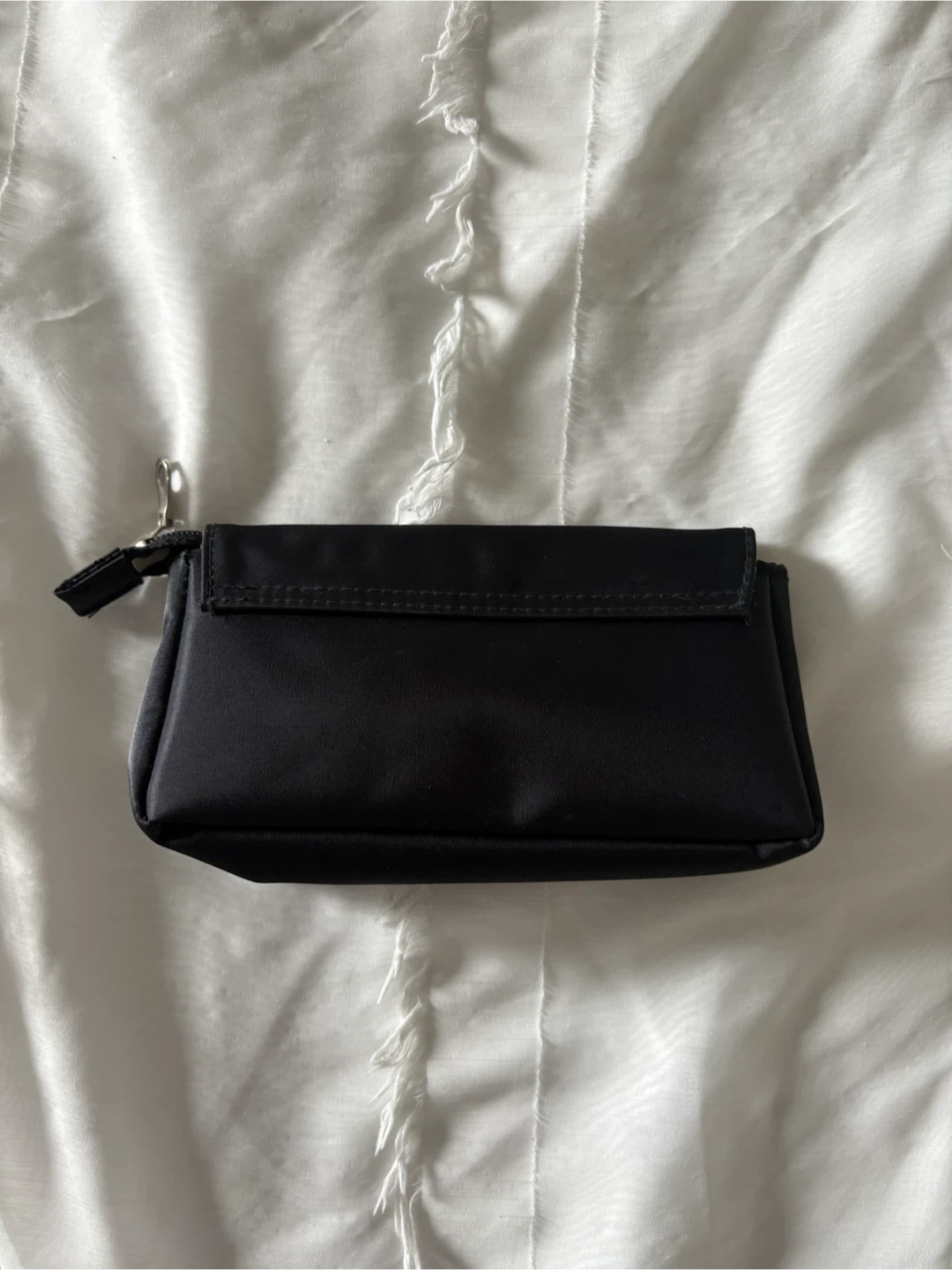 Black compact pouch with mirror - photo 4