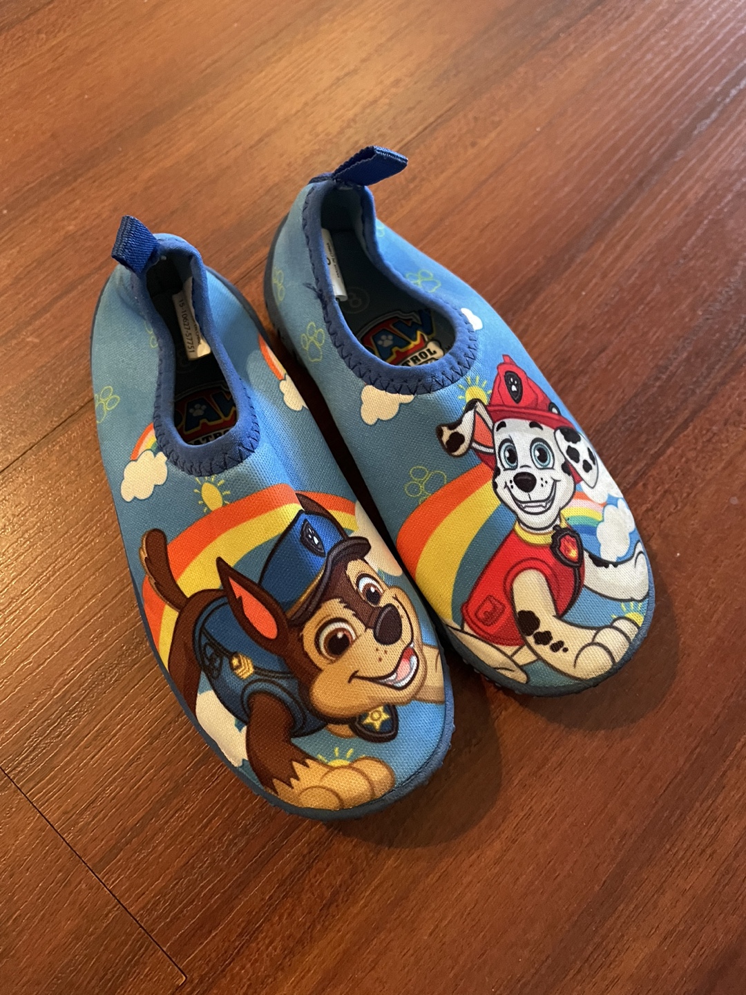 Paw Patrol Water Shoes Size 8