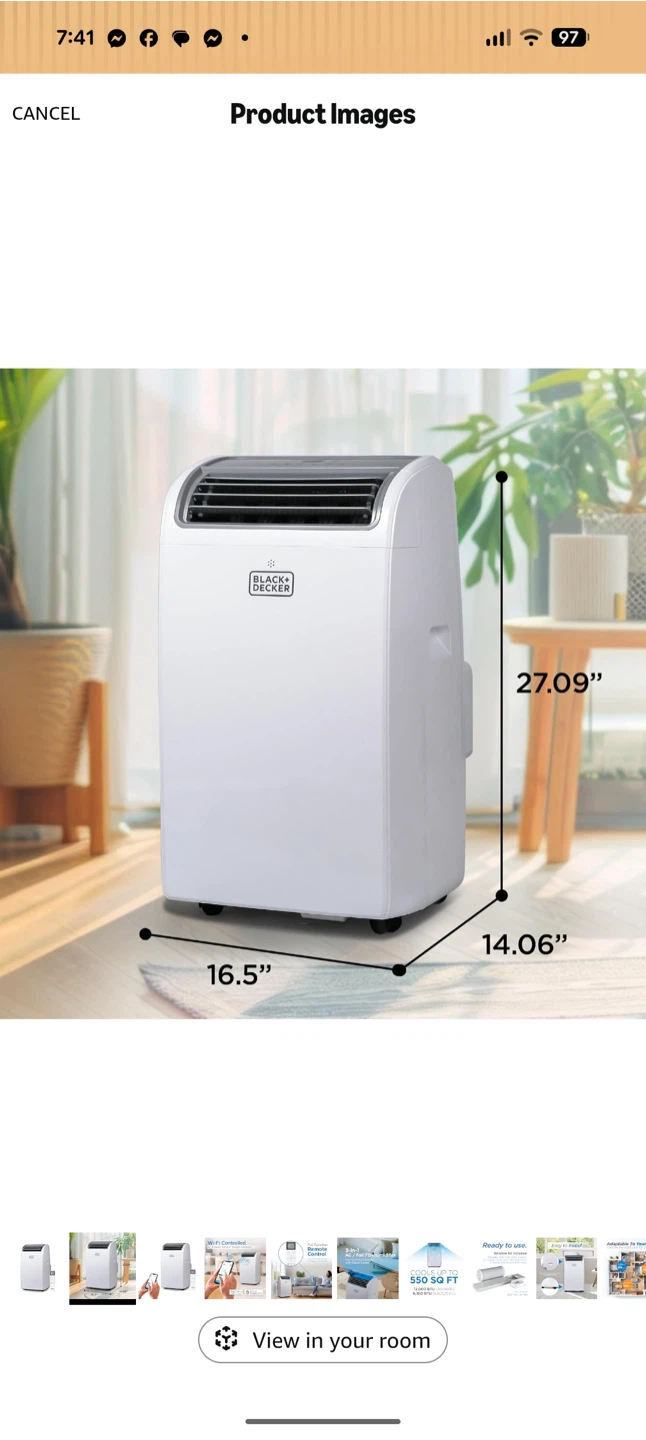 Black & Decker Portable Air Conditioner