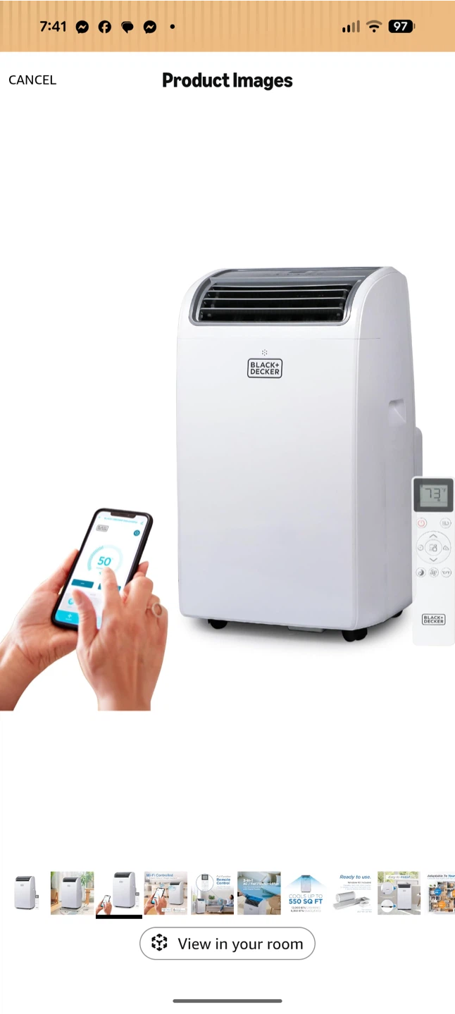Black & Decker Portable Air Conditioner - photo 2