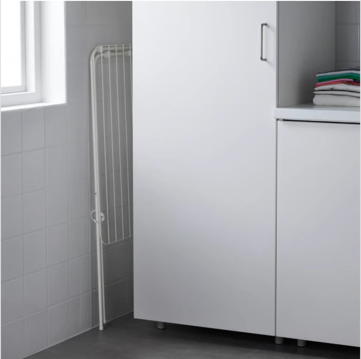 White foldable drying rack - photo 3