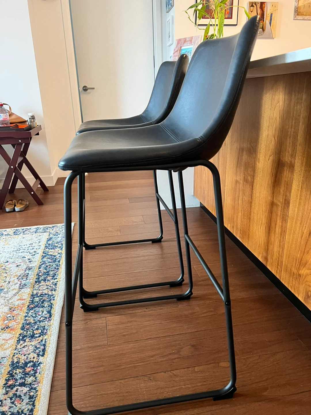 Set of 2 Bar Stools - photo 2