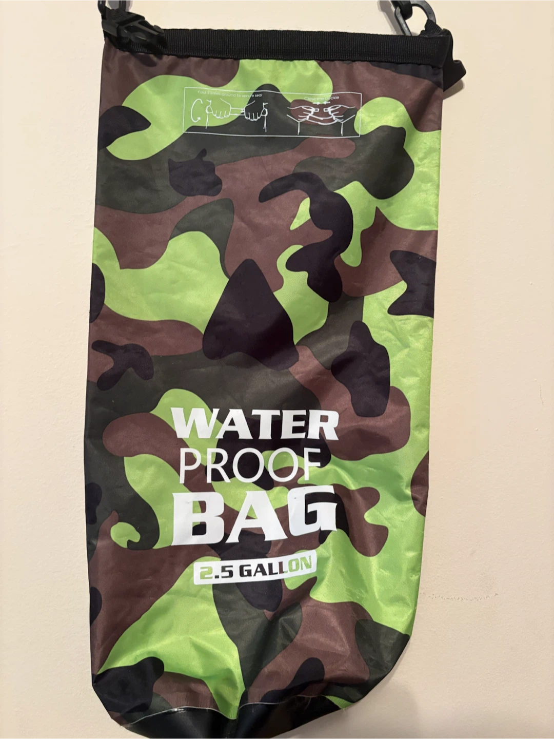 Camo Waterproof Dry Bag - 2.5 Gallon - photo 2