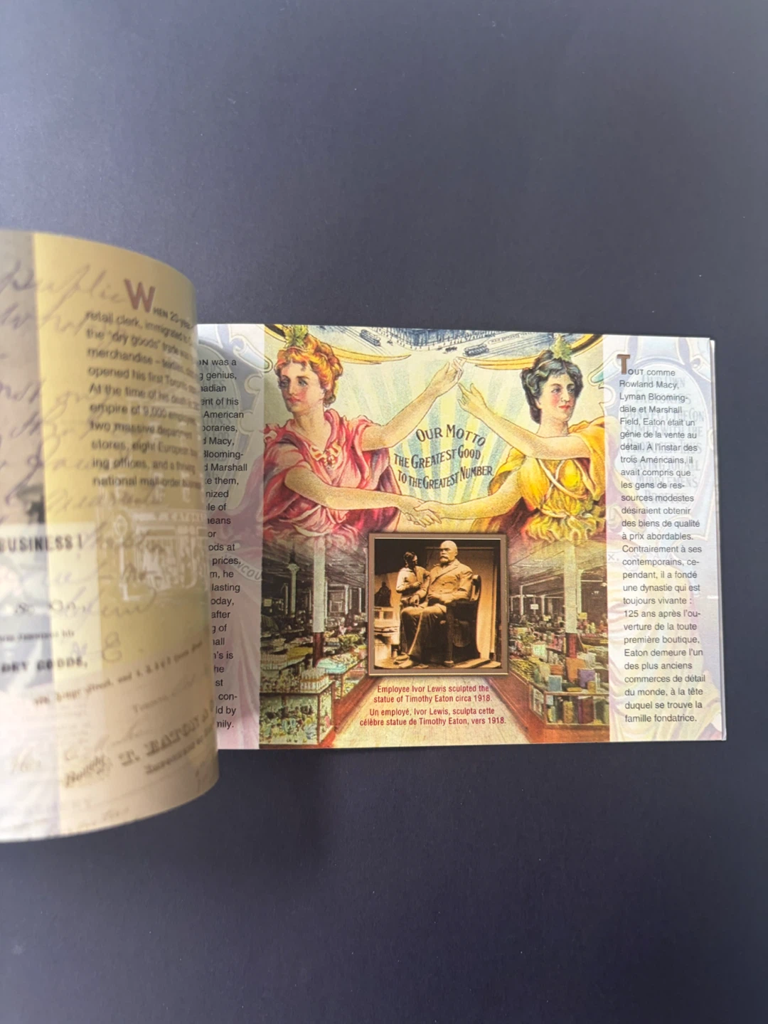 The T. Eaton Company 125th Anniversary Booklet - photo 2