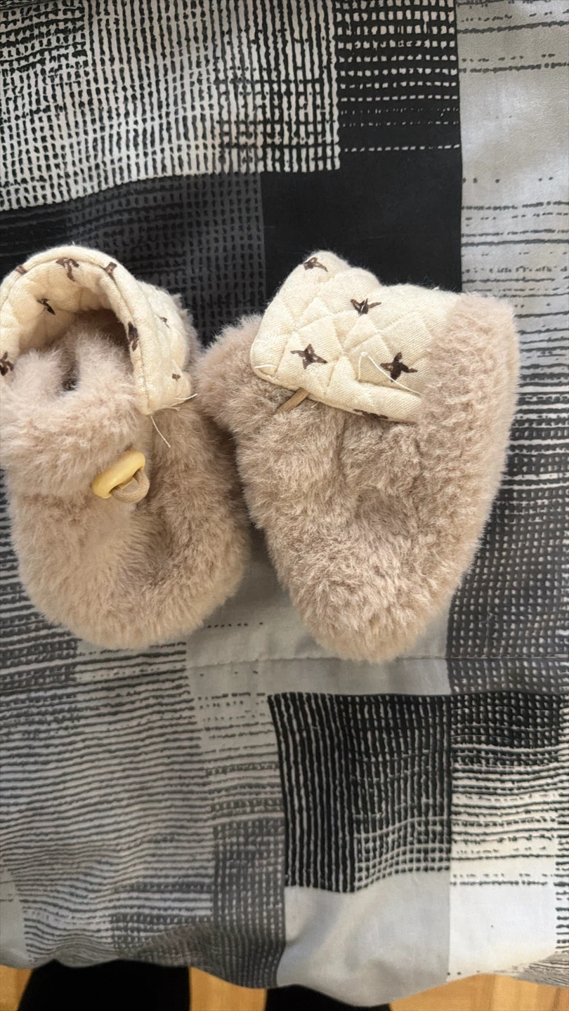 Fuzzy Moccasin Slippers