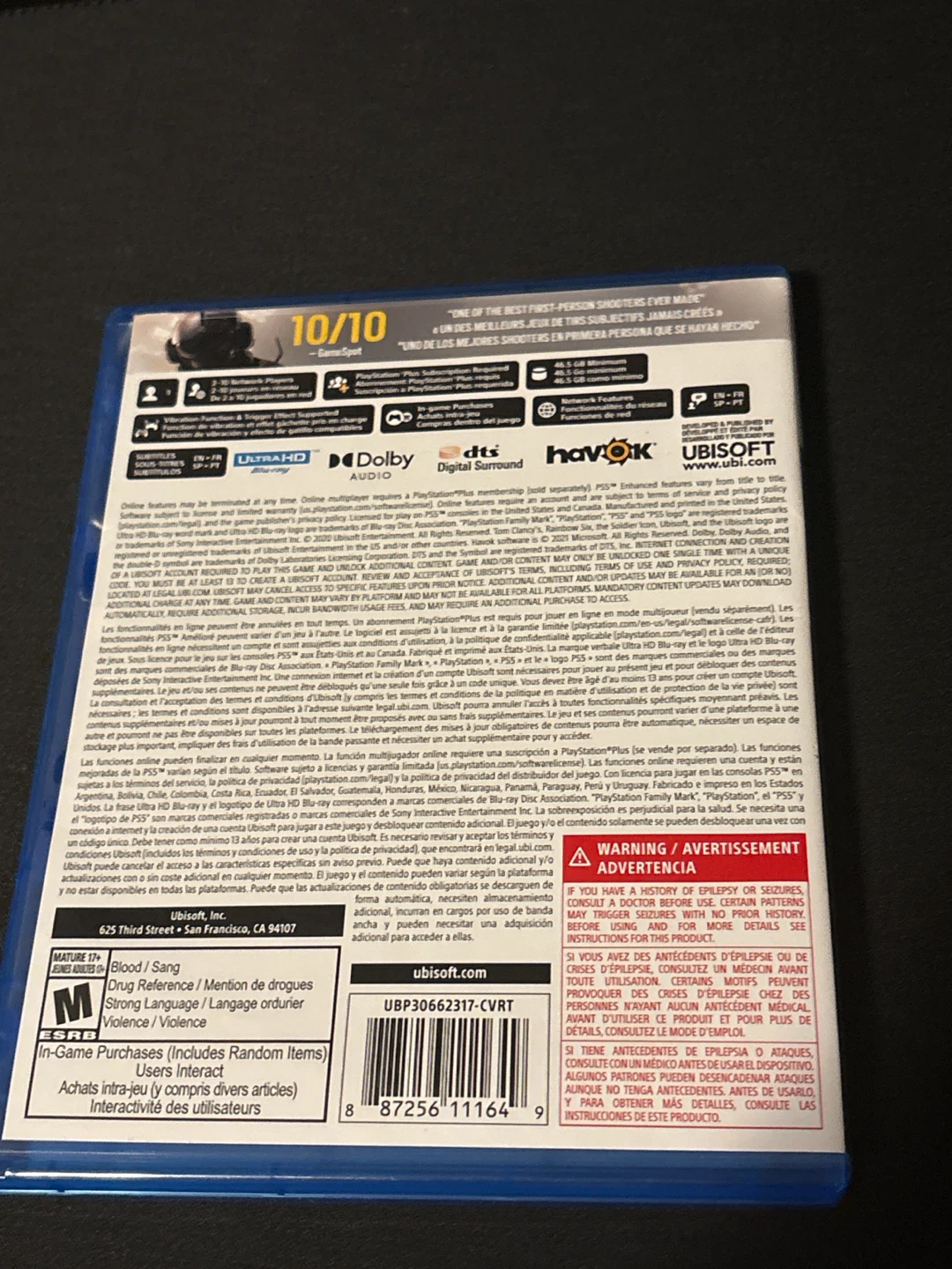 Tom Clancy's Rainbow Six Siege Deluxe Edition PS5 Game - photo 2