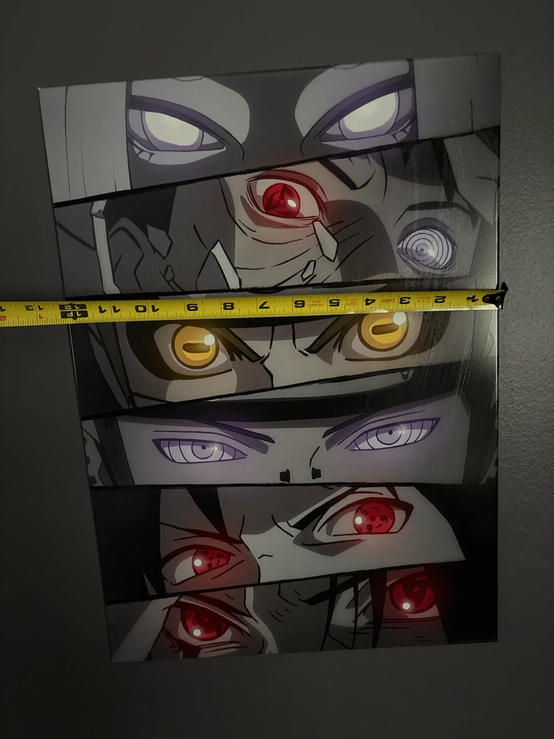 Naruto Eyes Canvas art (full mental art) - photo 2