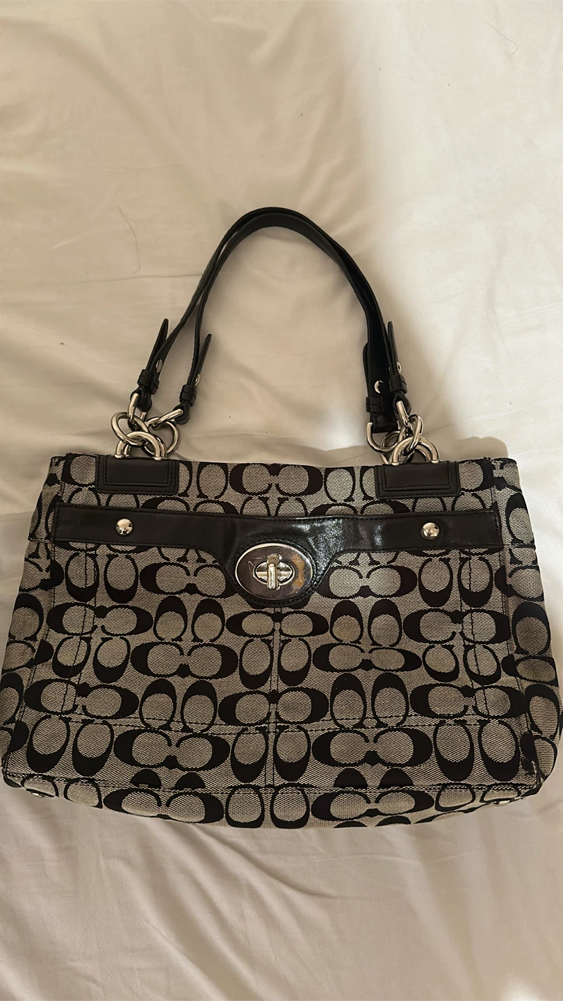 Coach Monogram Shoulder Bag - photo 2
