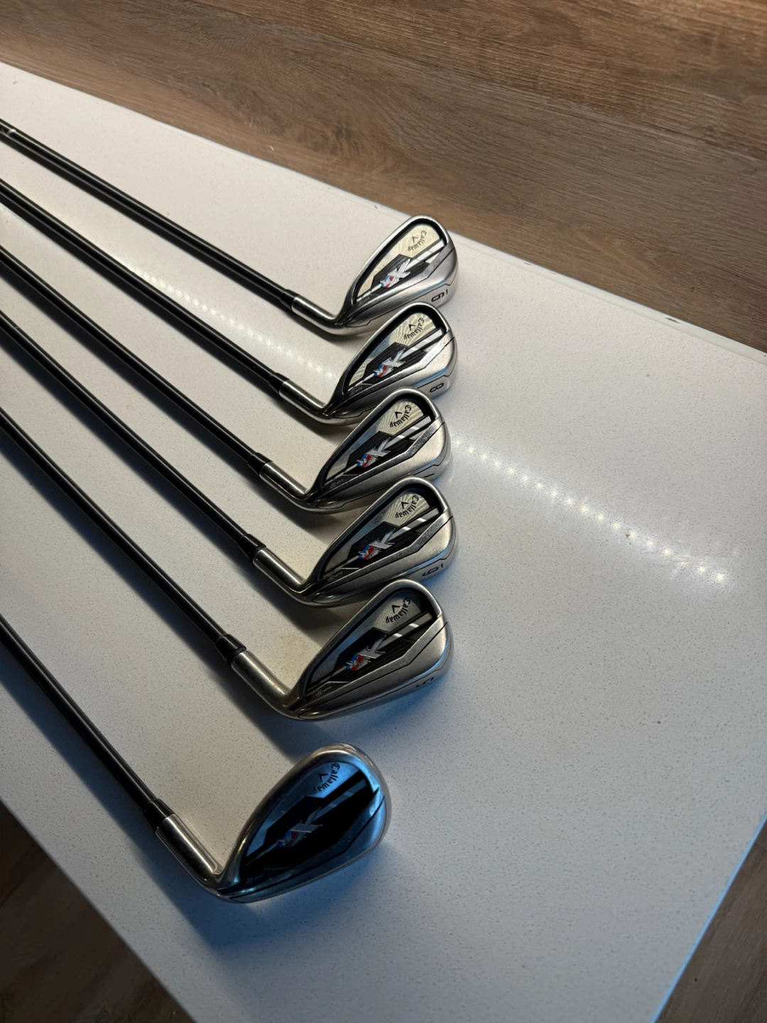 Callaway xr Iron Set plus driver and wedge