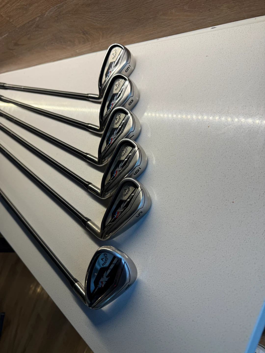 Callaway xr Iron Set plus driver and wedge - photo 2