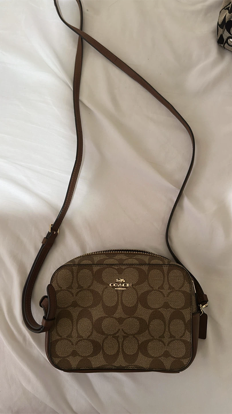 Coach Signature Camera Bag