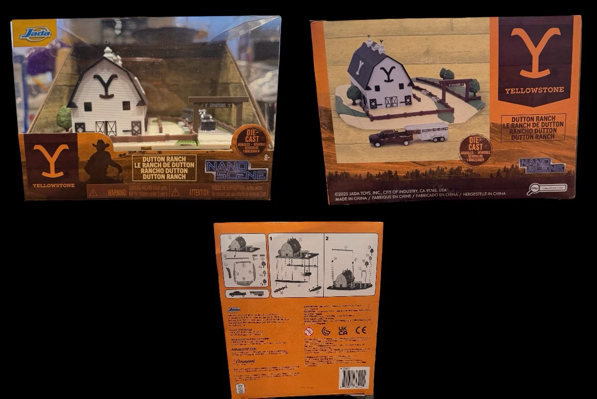Yellowstone Dutton Ranch Nano Scene Die-Cast Model - photo 2