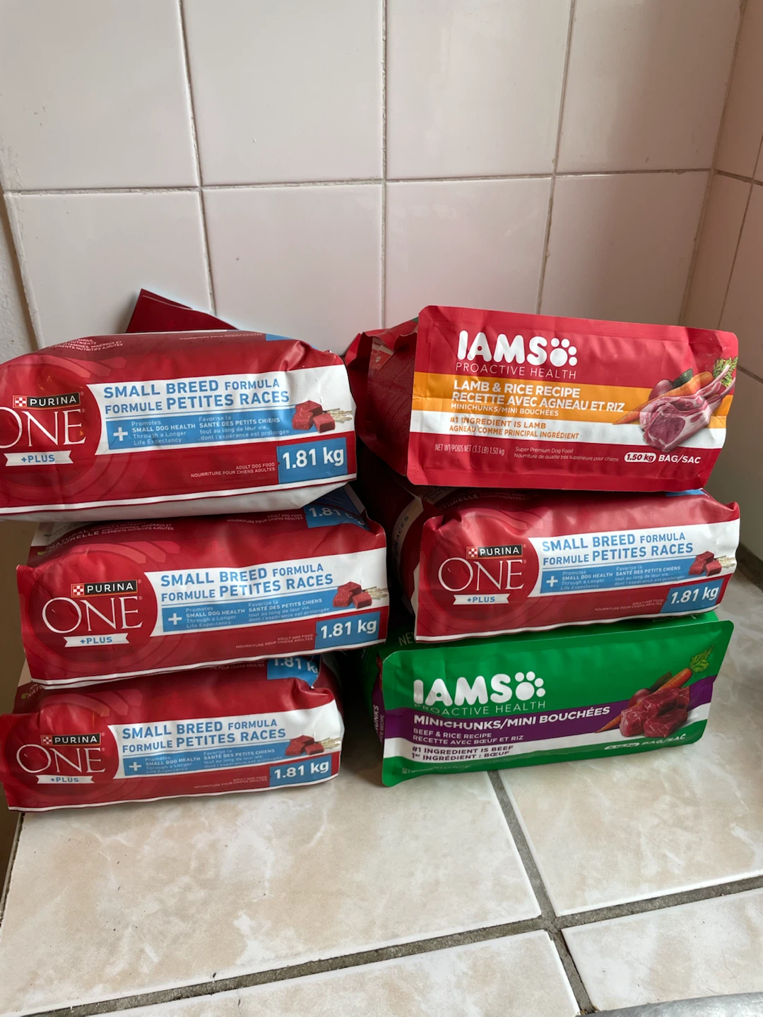 Brand New Dog Food Lot