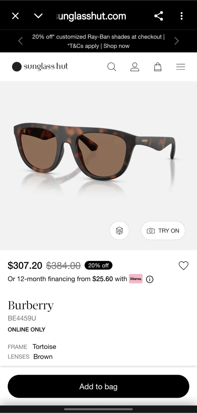 Burberry BE4459U Sunglasses - photo 3
