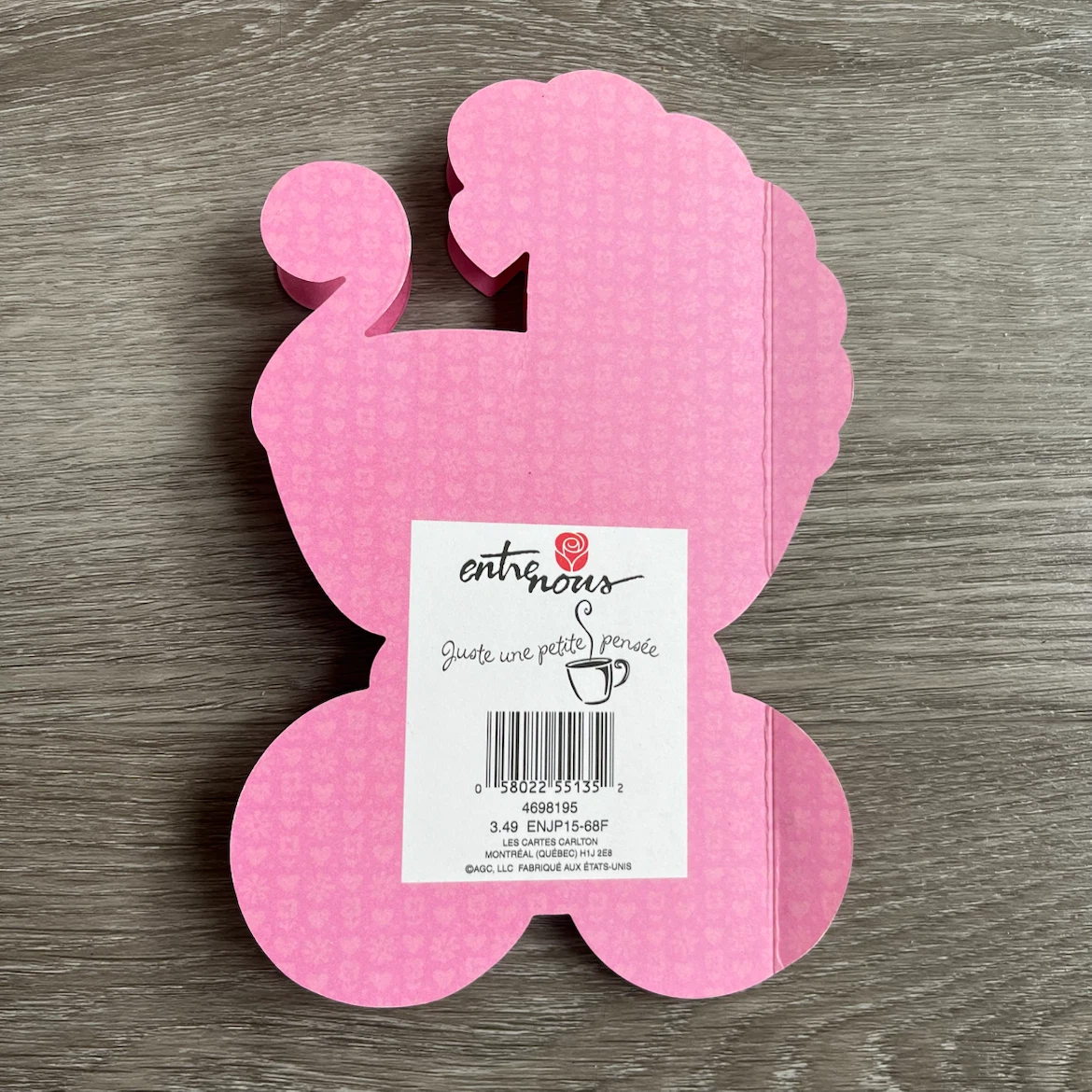 Pink Baby Carriage Card - photo 3