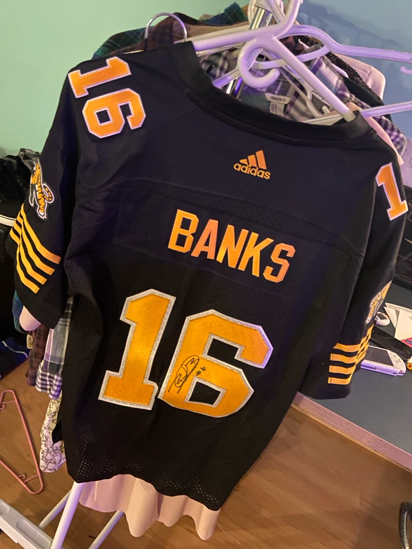 Signed Hamilton Tiger-Cats Brandon Banks Jersey