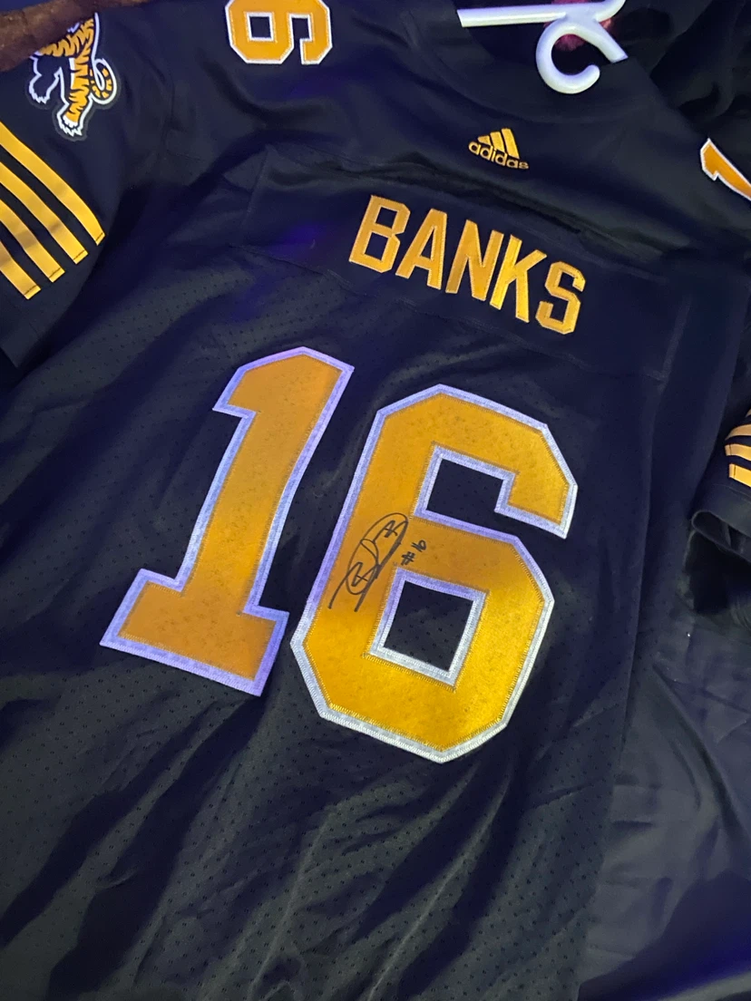 Signed Hamilton Tiger-Cats Brandon Banks Jersey - photo 5