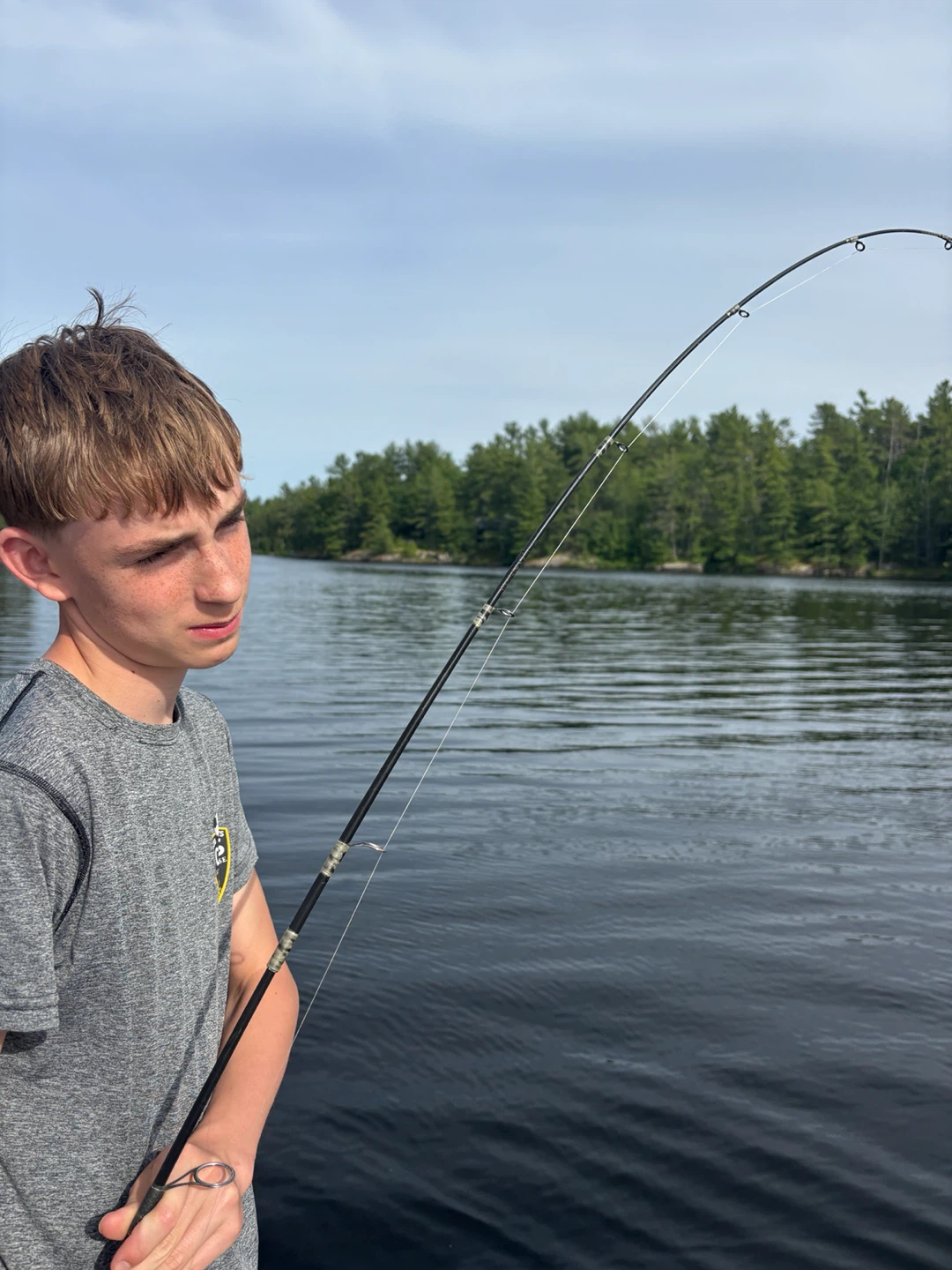 Fishing Rod with Caught Fish - photo 2