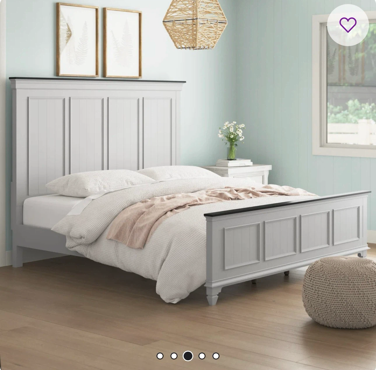 Queen Emma Bed with Nightstands