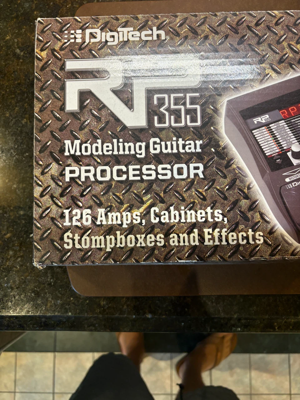 DigiTech RP355 Modeling Guitar Processor - photo 3