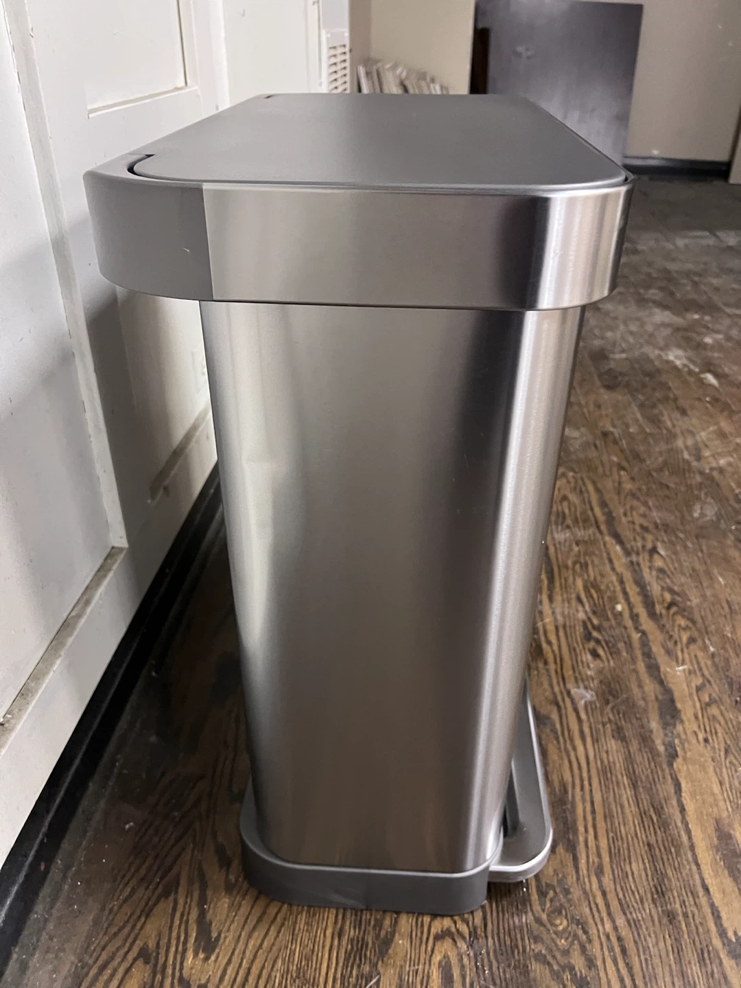 Simplehuman Stainless Steel Dual Compartment Trash Can - photo 5
