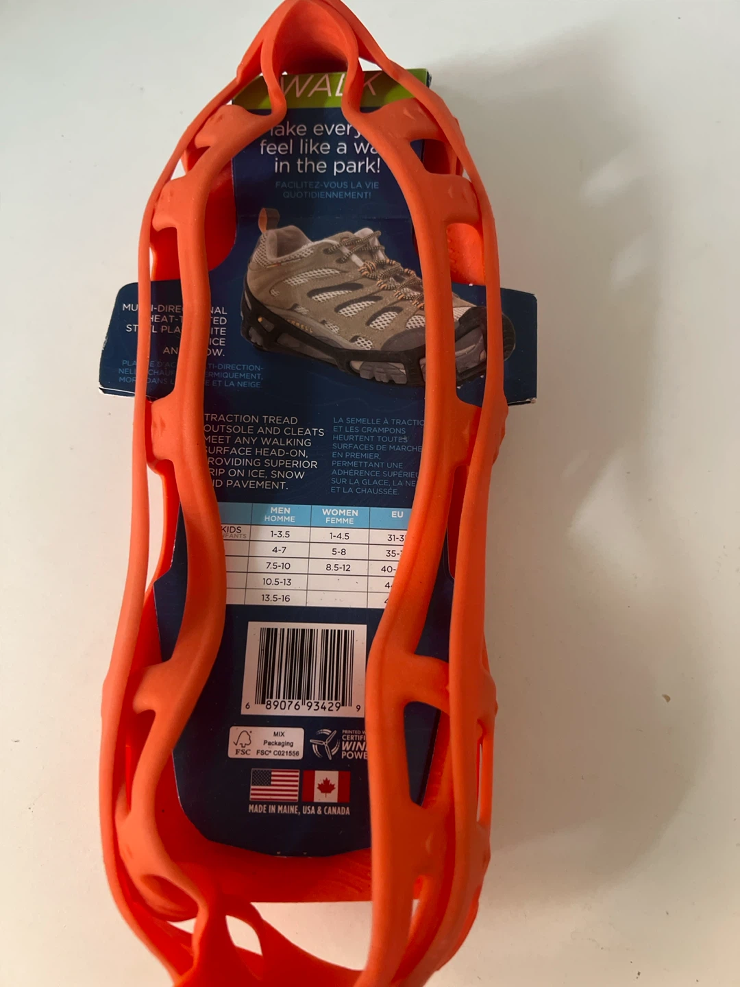 STABILicers Outdoor Traction Cleats - Orange - photo 2