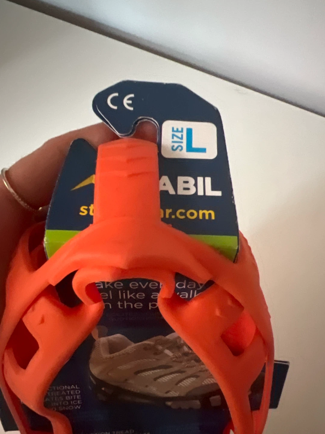 STABILicers Outdoor Traction Cleats - Orange - photo 3