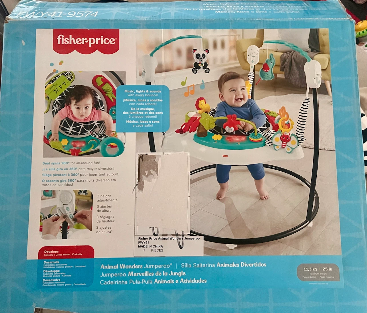Fisher-Price Animal Wonders Jumperoo
