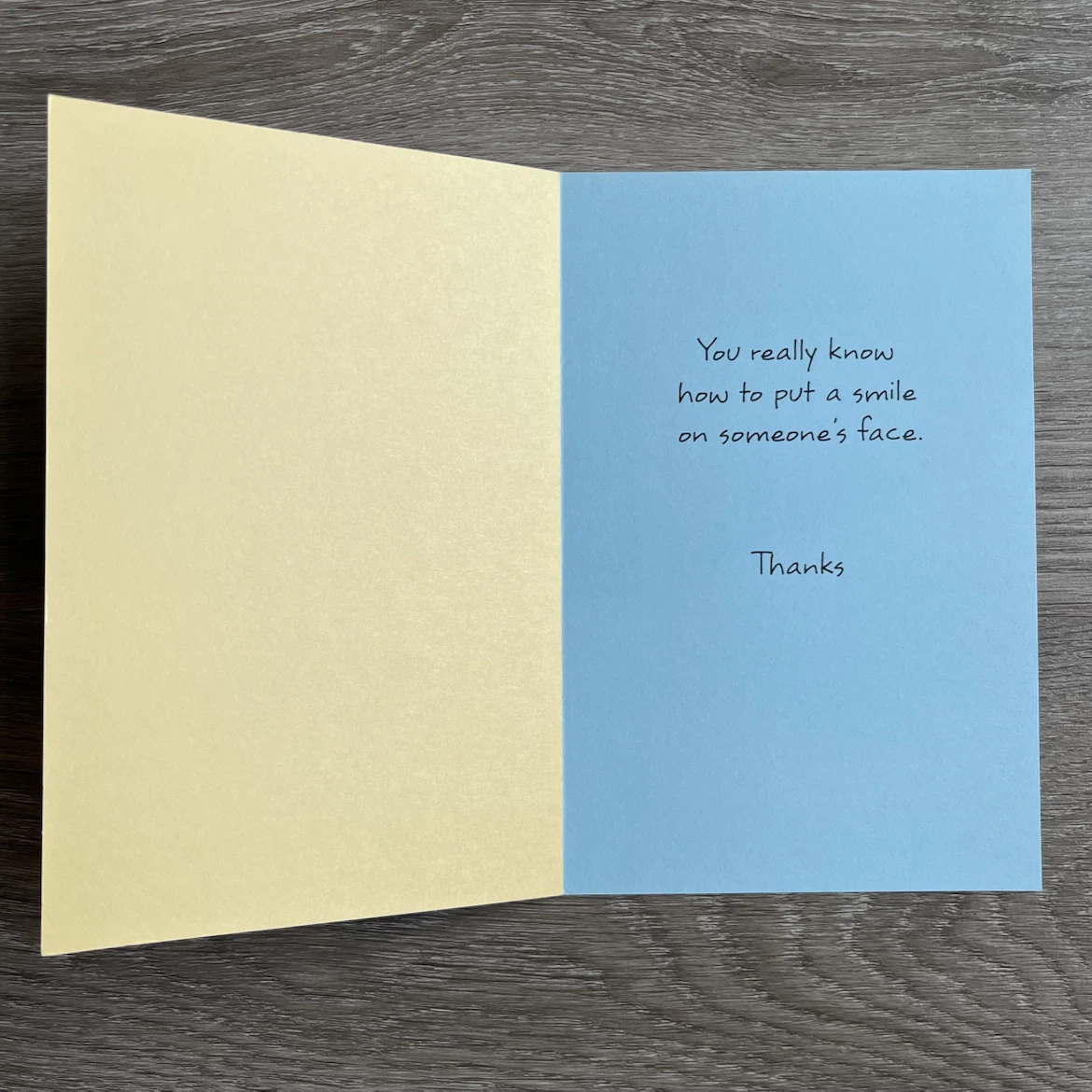 Funny Dog Thank You Card - photo 2